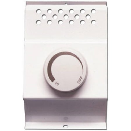 HOMECARE PRODUCTS 08734 Double Pole Built In Baseboard Thermostat - White HO948776